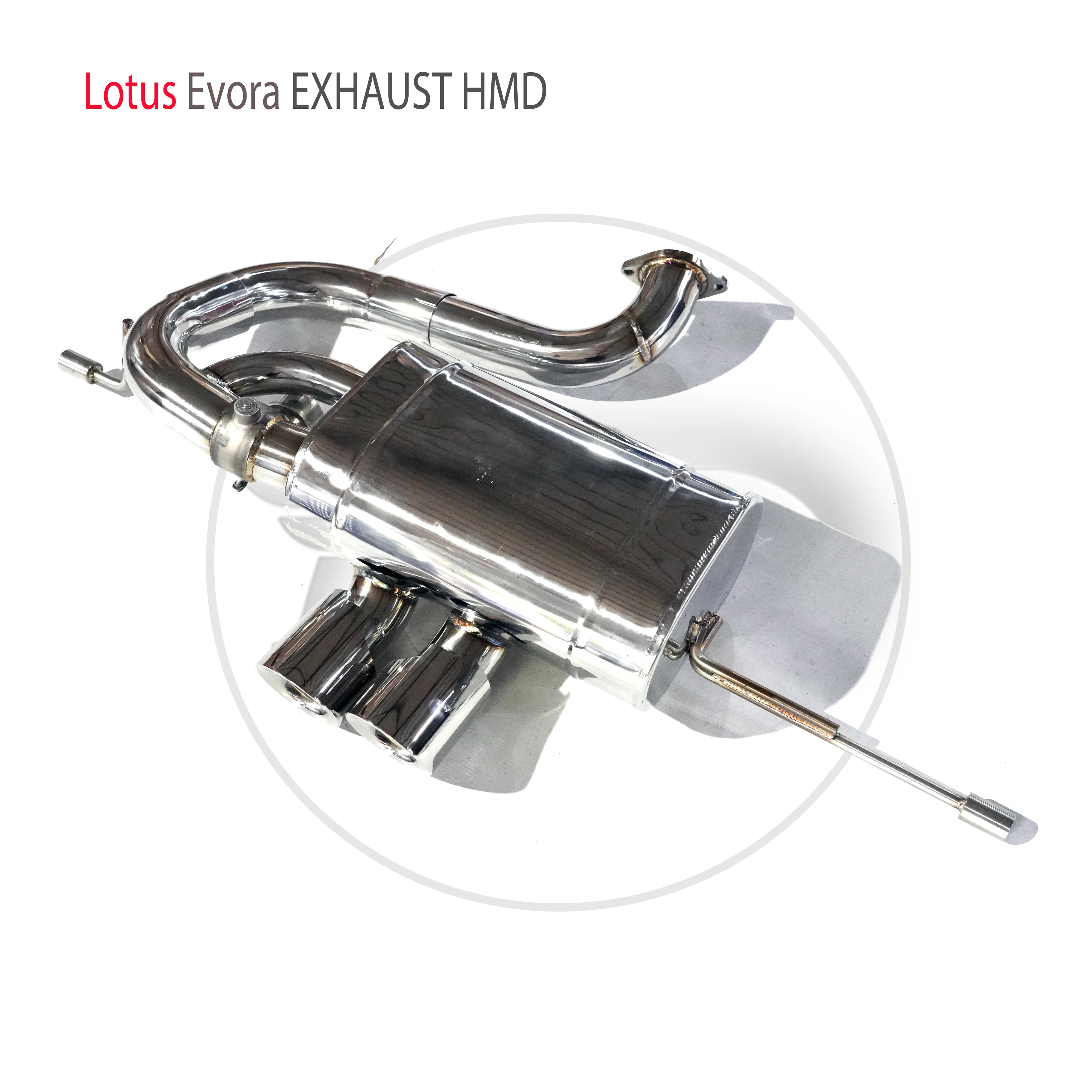 

HMD Exhaust System Stainless Steel And Titanium Alloy Catback for Lotus Evora Auto Replacement Modification Electronic Valve