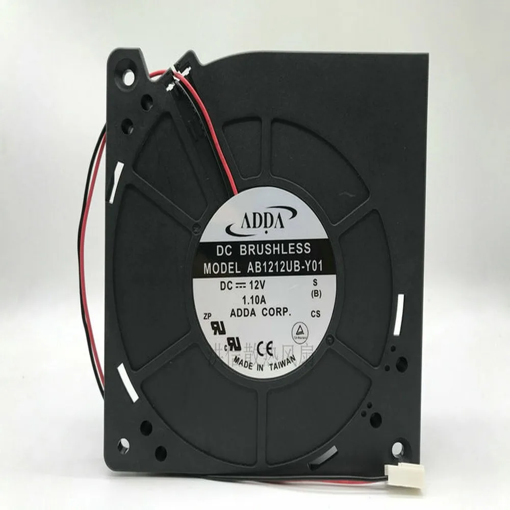 

For ADDA AB1212UB-Y01 12V 1.10A 12CM 12032 3-wire blast cooling fan