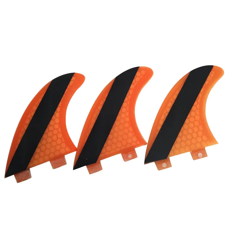 UPSURF FCS FINS S/M/L Surfboard Fins Double Tabs Quillas Thruster Carbon Fiber Surf Fins For Surfing Sup Fins Surf Accessories