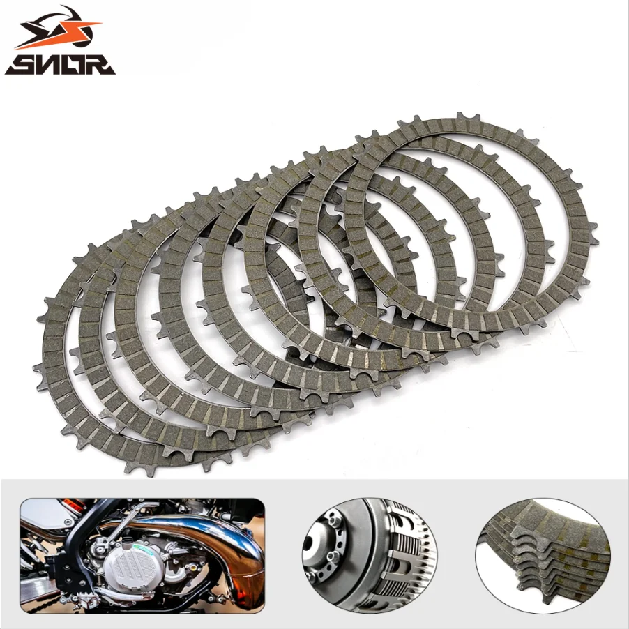 

SNOR мотоциклетные фрикционные диски сцепления с железной подкладкой для KTM HUSQVARNA GASGAS EXC SX XC XCW TC TE TX EC EX MC 250 300 Enduro
