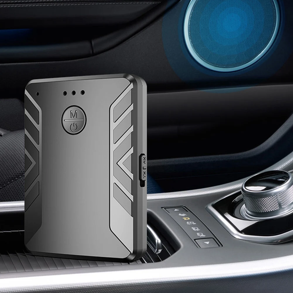 Penerima Pemancar Audio Bluetooth 5.0 Multipoint 4 In 1 untuk TV PC Connect 2 Headphone Stereo 3.5Mm dengan Mikrofon