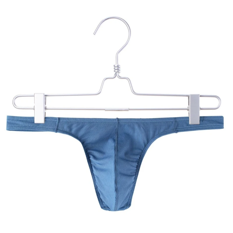 Men's Thongs And G Strings Underwear U Convex Pouch Panties Low-Waist Thread Thong Thin Breathable Underpants Bikini Slip Homme