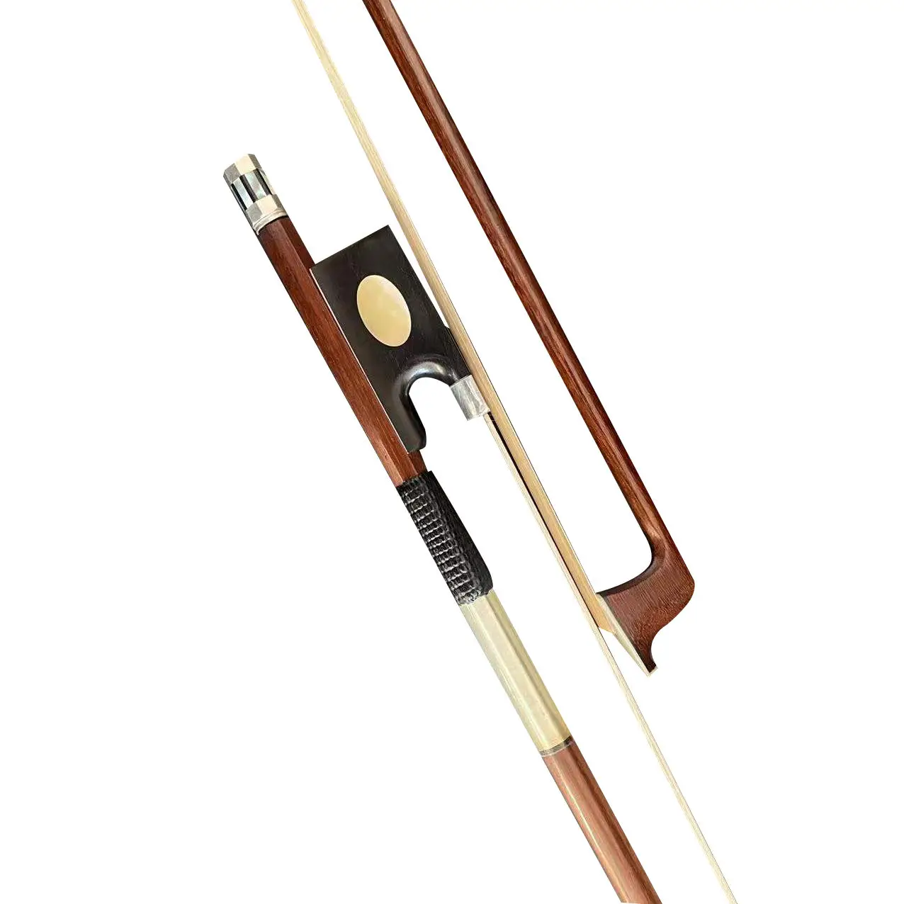 Professional Handmade Round Stick Sandalwood Violin Bow Made in China