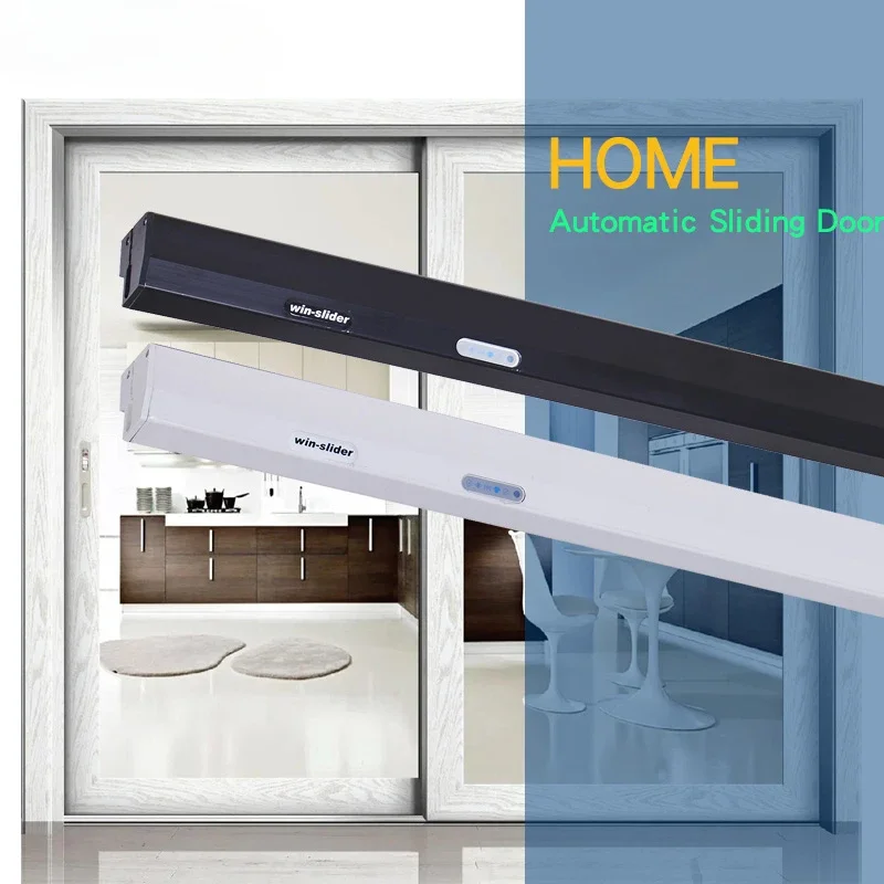 CASA2 Customized Glass Aluminium Automatic Door Opener Sliding Mechanism Home Automation Motor