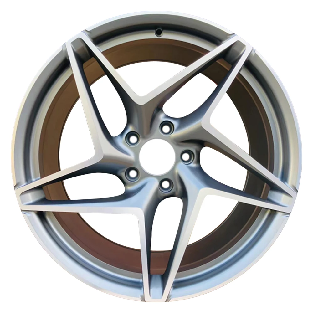 TIANCHI star design forged monoblock passenger car wheels for porsche 911 cayenne  20 21 22 inch multi spoke alloy custom rims