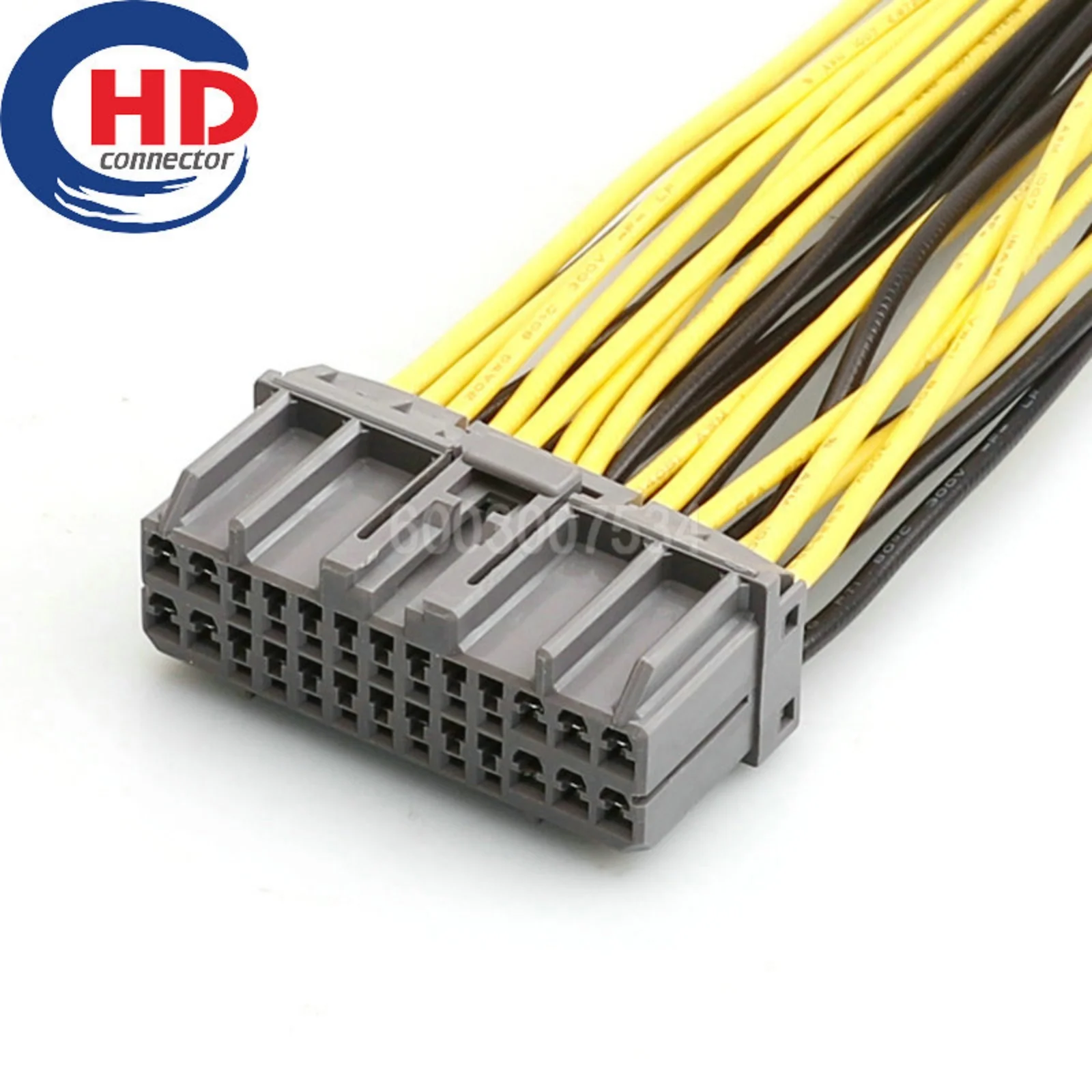 26 Pin Connector Unsealed Series Female Connector Cable Plug Motorcycle Electrical Harnesses Wiring Harness 368136-6