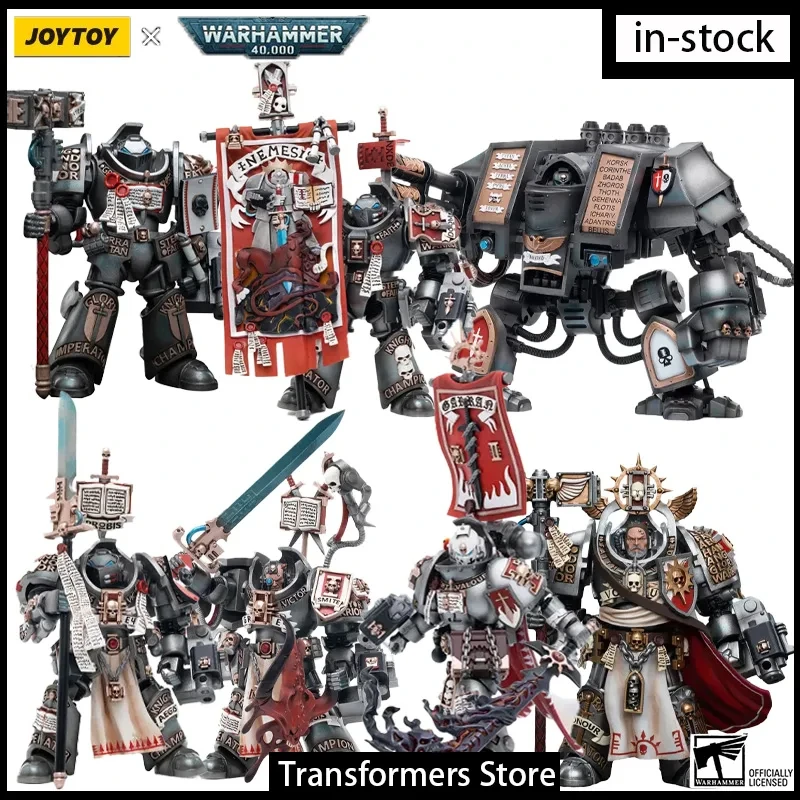 

[In-Stock] Joytoy 1/18 Warhammer 40K Grey Knightsbrotherhood Terminator Squad Action Figure Free Shipping Model Anime Collect