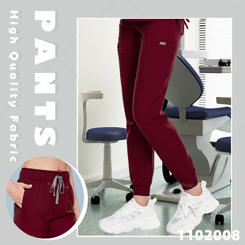 High Quality Scrub Surgical Pants Unisex Doctor Nurse Medical Uniform Clinical Bottoms Beauty Salon Spa Work Trousers