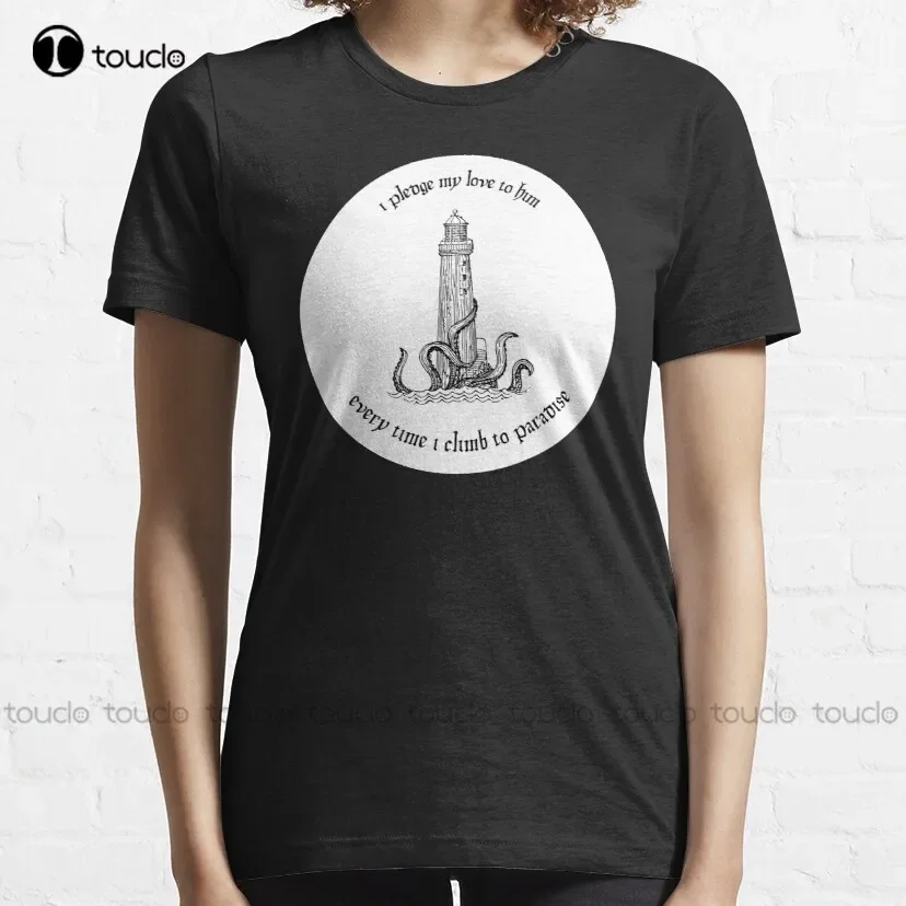 High On A Rocky Ledge Lighthouse Kraken 2 Classic T-Shirt Our Flag Means Death Oversized Shirts New Popular Creative Funny Shirt