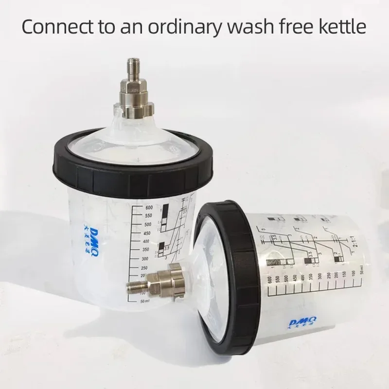 Адаптер для распылителя, соединения горшка, одноразовый адаптер для измерительной чашки, подходит для Японии ANEST IWATA LPH 80, разъем для распылителя