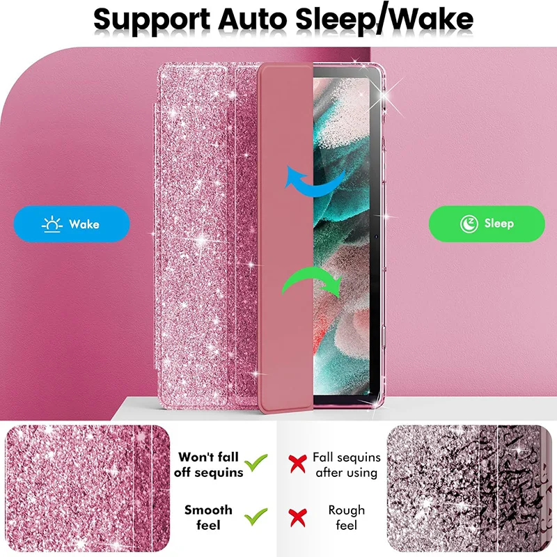 Glittering Sparkly Case For Samsung Galaxy Tab A11 +11 