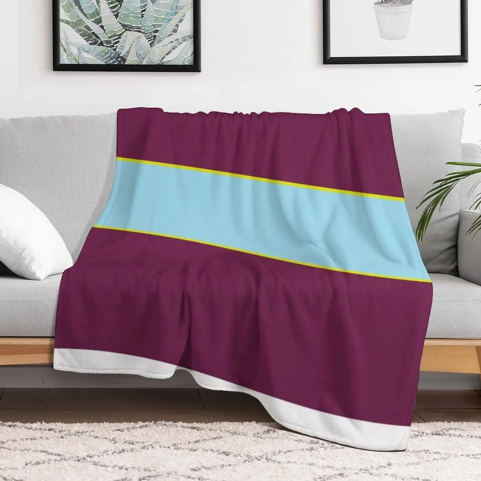 The Clarets Throw Blanket Heavy Weighted Blankets For Sofas blankets and throws Blankets