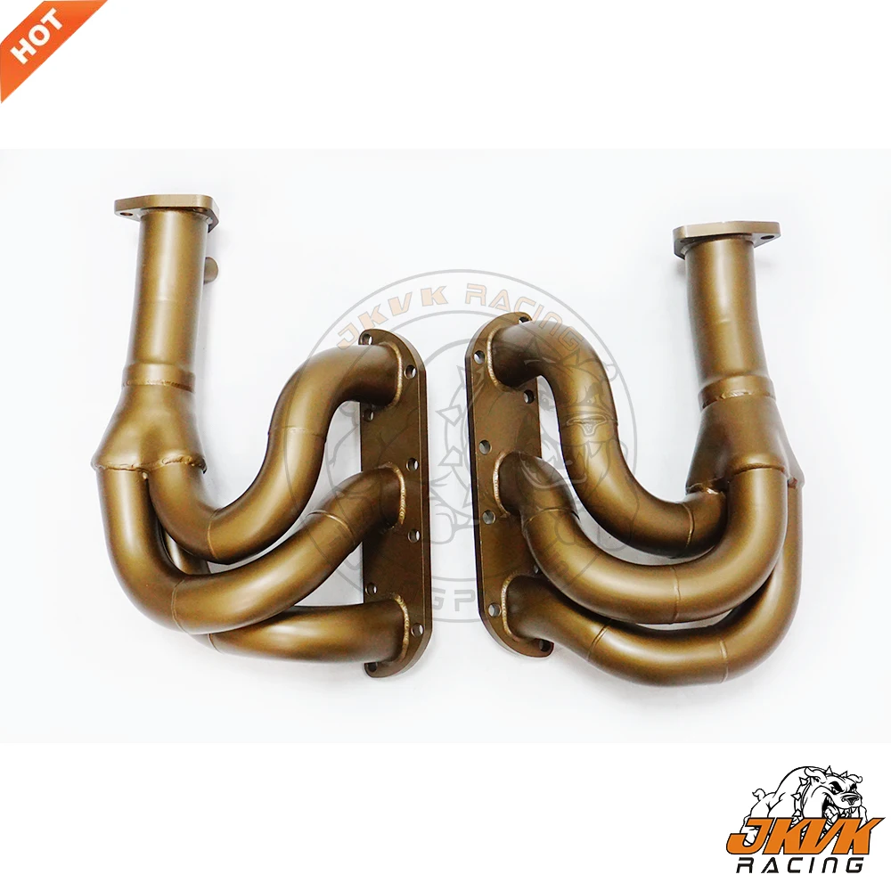 JKVK RACING Ceramic Coating SS304 Performance Exhaust Headers For 997.2 Carrera PDK 3.6L/3.8L 2009-13 Decat