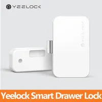 xiaomi Youpin YEELOCK Smart Drawer Cabinet Lock Keyless Bluetooth APP Unlock Anti-Theft Child Safety File Security