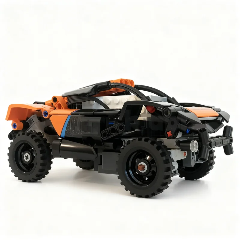 256-teiliges MOC Technik-Set Neom McLaren Modell DIY Kreatives Montage-Bausteine-Set Geburtstagsgeschenk Dekoration Heim-Set