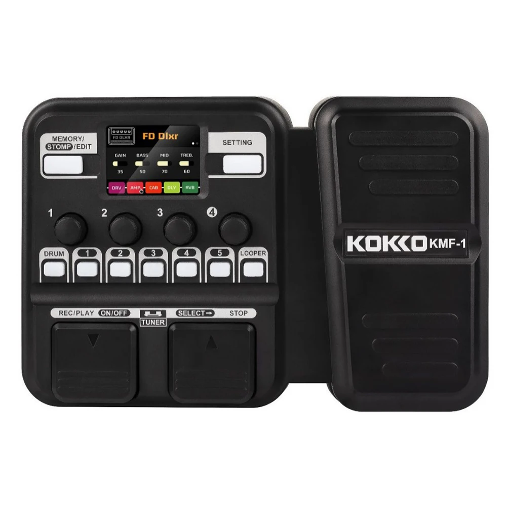 

Black Guitar Effect Pedal Versatile Tonal Options Pedal High-Fidelity Simulation Diverse Tonal Options High-Quality Sound