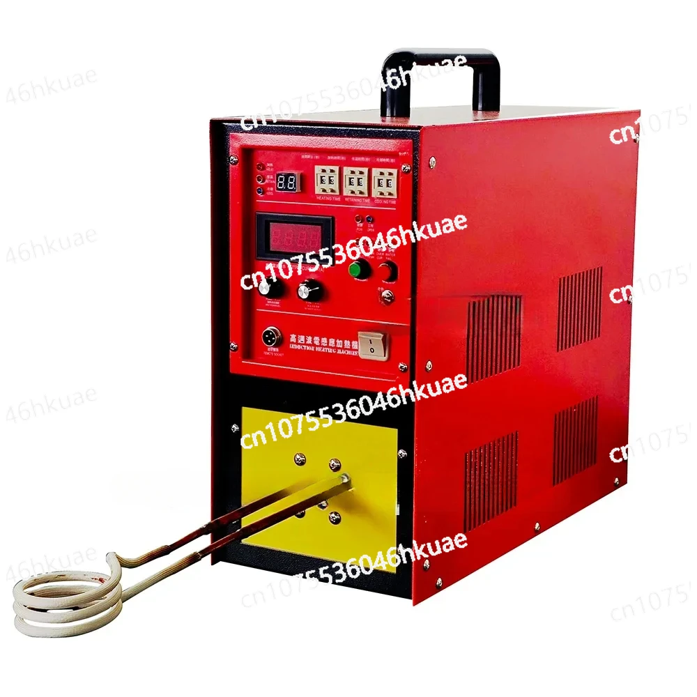 15KW Induction Heater Induction Heating Machine Metal Smelting Furnace High Frequency Welding Metal Quenching Equipment 30-100kh