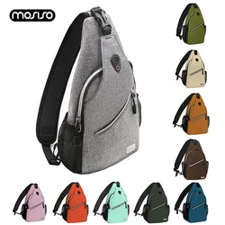 Fashion Chest Bag Multi-Functional Men's Shoulder Bag Casual Business Sling Backpack Female Outdoor Sport Travel Crossbody Bags