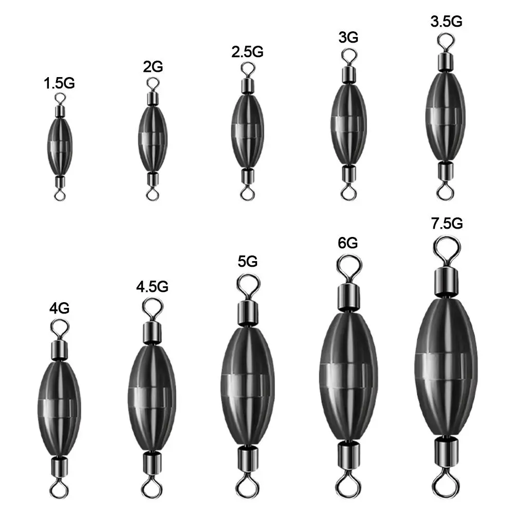 

10 шт. свинцовые грузила 1,5-7,5 г острые медные рыболовные аксессуары свинцовые грузила рыболовные снасти