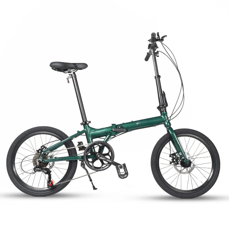 

Portable folding bicycle lightweight