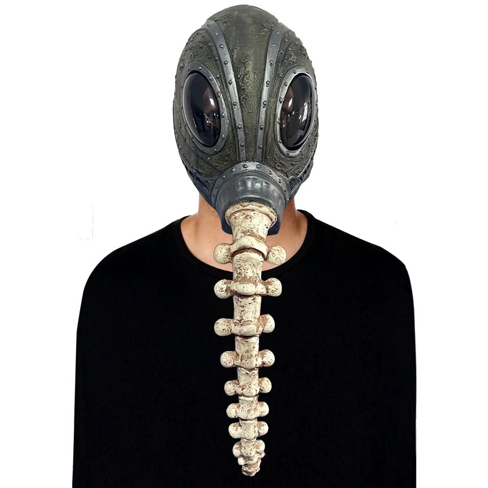 Máscaras para Halloween, Cosplay, Películas y TV, Máscara de Anime, Casco de Látex, Máscara Steampunk, Disfraces para Fiestas de Carnaval, Accesorios para Disfraces