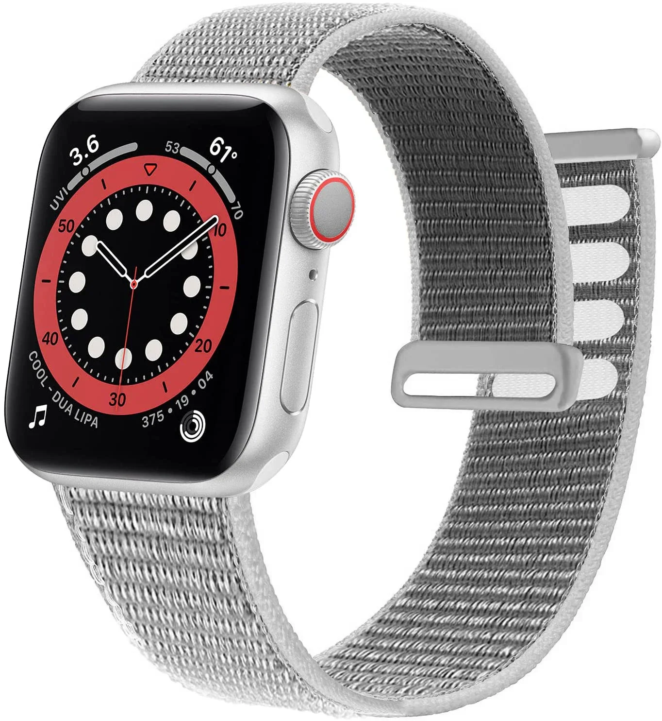 Nylon Loop Braided Strap for Apple Watch Ultra/2/3 10 11 42/46mm 9 8 7 45/41mm Bracelet Wristband for iWatch 6 5 SE 44/40mm Band