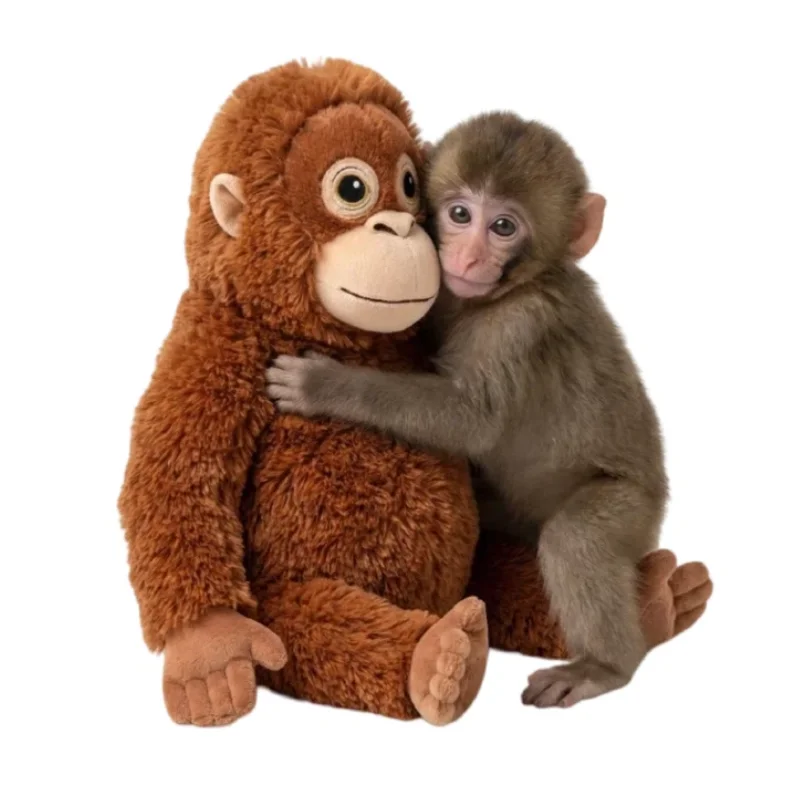 

Punch Monkey Doll Japanese Zoo Monkey Punch Same Style Plush Doll Punch Mom Doll Companion Doll Give Yourself A Gift