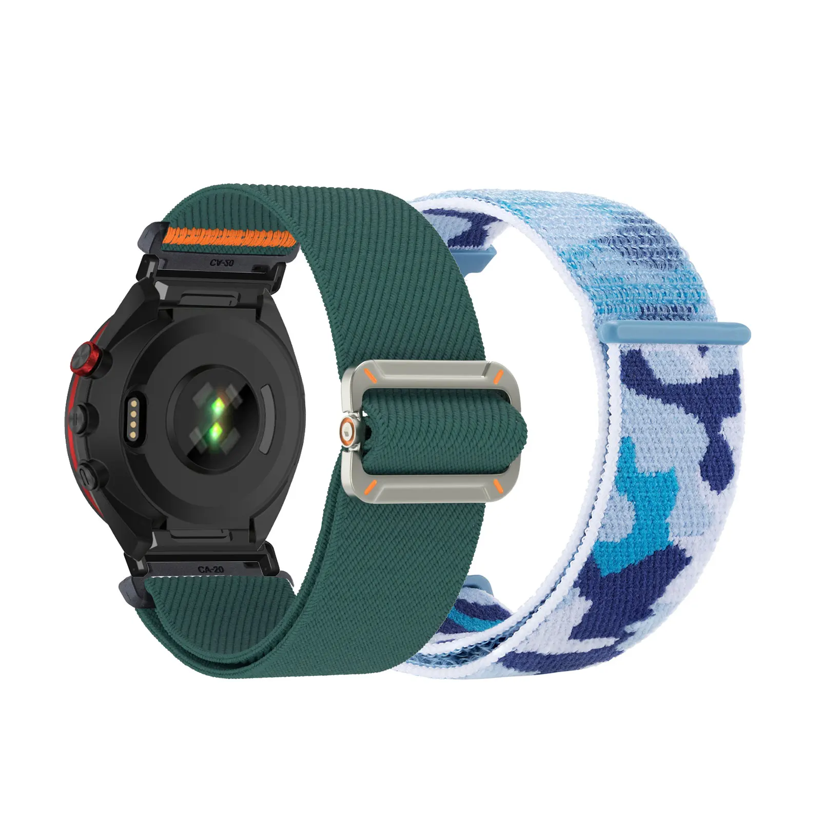 

Нейлоновые спортивные ремешки для Garmin Approach S70, 2 шт., Garmin Instinct 2S/2S Solar, ремешок Garmin Descent MK3/MK3i 43 мм