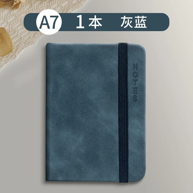 1 ชิ้น A7 Mini Notebook แบบพกพา Notepad Diary Planner Agenda Memo สํานักงานเครื่องเขียนโรงเรียน A7 Mini Notebook