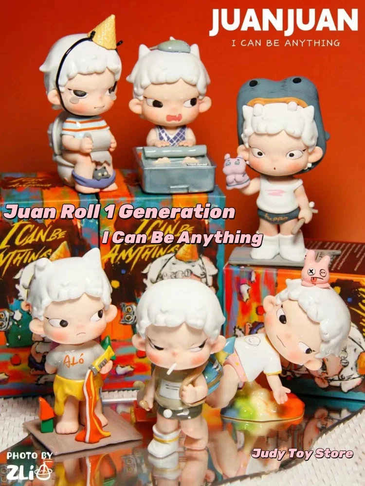 Genuine Juan Roll 1 Generation Blind Box Series I Can Be Anything Mysterious Box Desktop Decor Collection Girl'S Birthday Gift