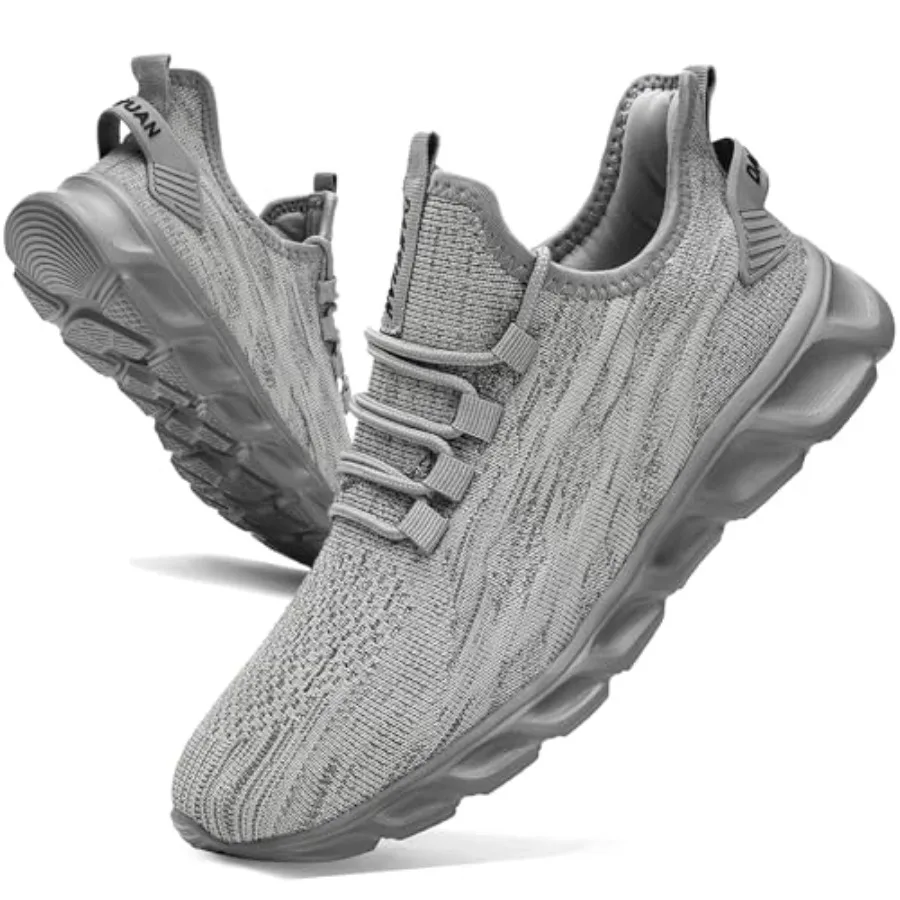 

ZGPWZWL Mens Running Shoes Sneakers for Men Tennis Gym Athletic Lightweight Walking Comfortable Workout Sports Shoes
