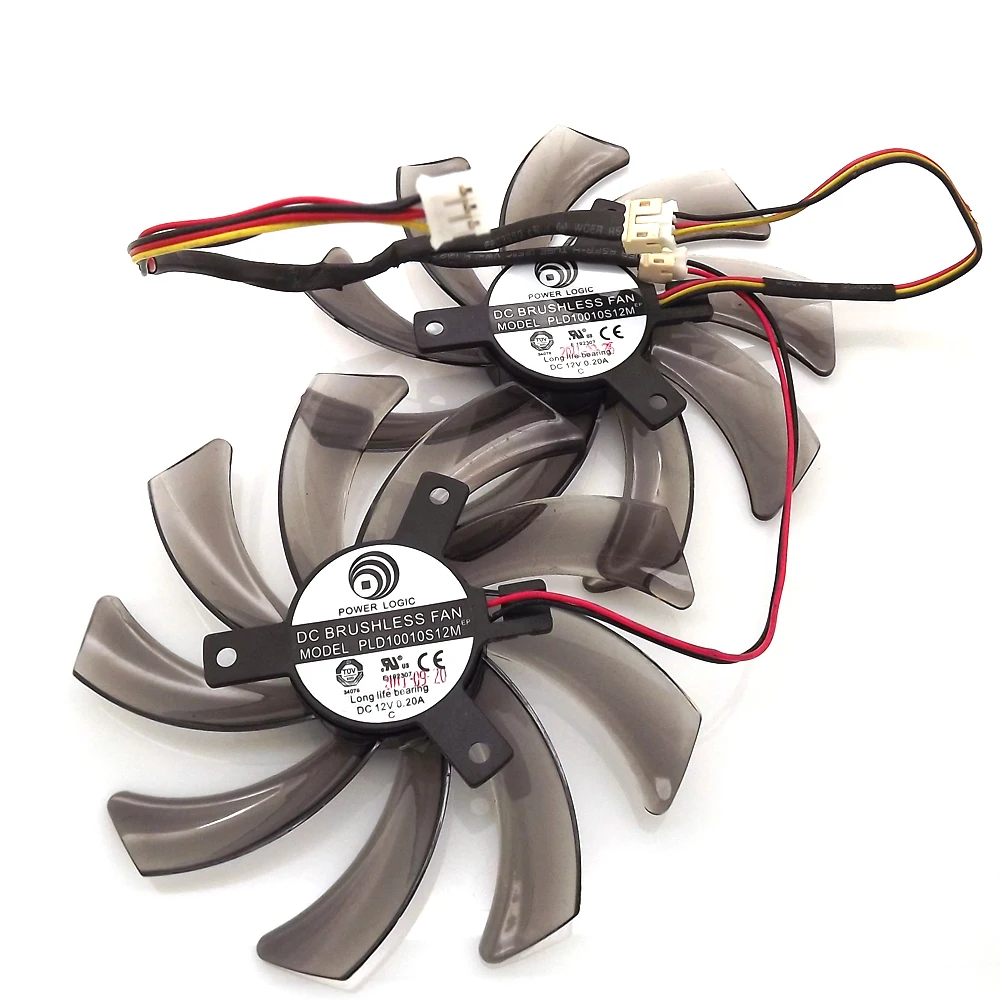 PLD10010S12M DC12V 0.2A 3pin 3Wire 95mm For Gigybyte GV-N650OC-1Gl 2Gl GVN550WF2 N56GOC R667D3 R777OC Cooler Cooling Fan