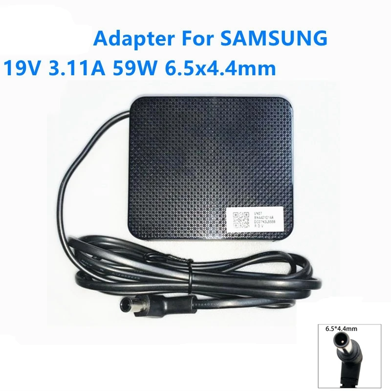 19V 3.11A AC DC Adaptor 59W  A5919_RDY BN44-01014A A5919-RDY Power Supply Charger For SAMSUNG LCD Monitor 6.5x4.4mm