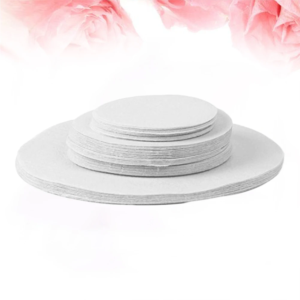 48 PCS Dish Protector Round Table Place Mats Coasters Felt Pot Pad Placemats Dishes