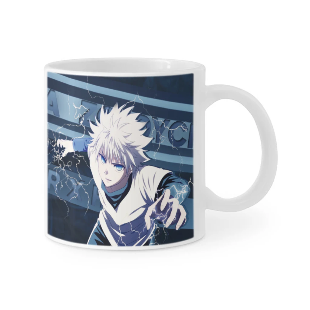 Hunter-X-Hunter-Killua Tea Coffee Mugs Bachelorette Party Team Groomsman Cups Wedding Gifts