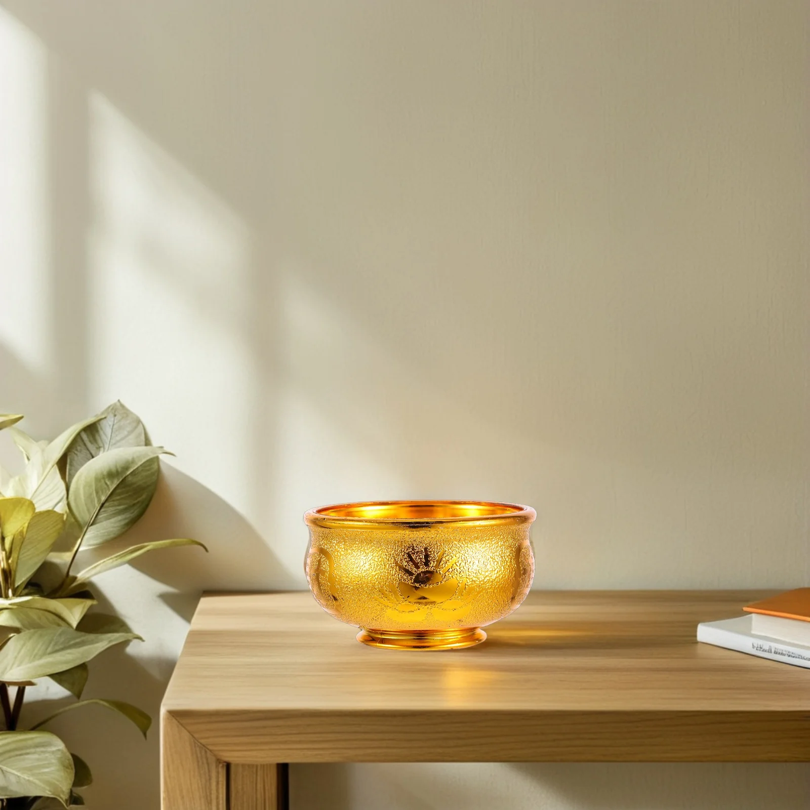 

6Pcs Prosperity Offering Bowls Plastic Buddhist Offering Bowls for Wealth Home Decor Meditation Spiritual Use Prayer Bowl