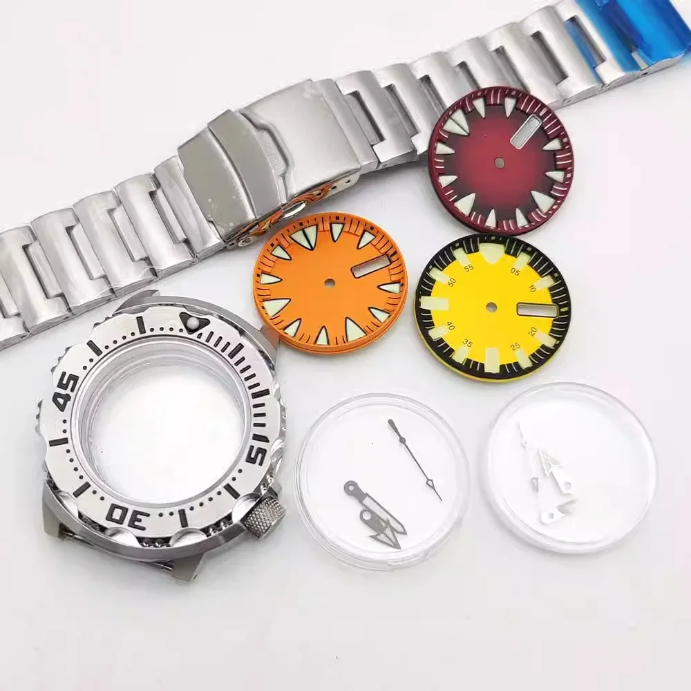 

42MM Monster Watch Case Kit, Stainless Steel Case Suitable for NH35/36/4R Machines