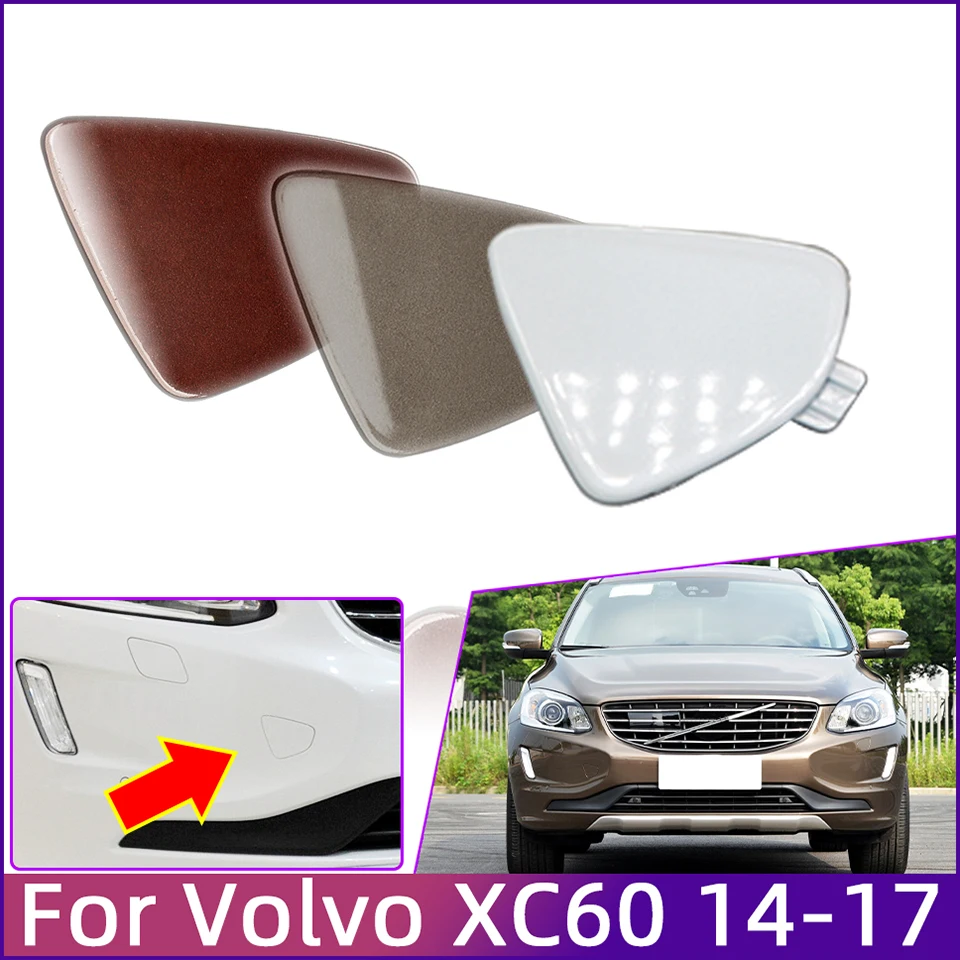 

Car Accessories Front Bumper Towing Hauling Hook Eye Cover Cap For VOLVO XC60 2014 2015 2016 2017 31323767 31323767-2 398215624