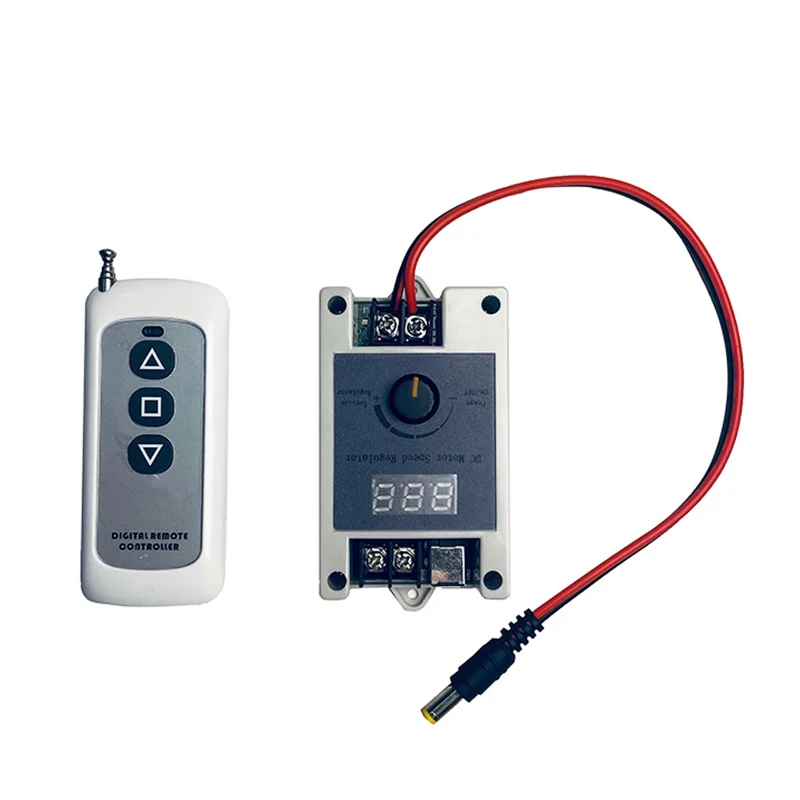 Imagem -03 - Controle Remoto sem Fio dc Motor Pwm Escurecimento Módulo de Controle de Velocidade Interruptor Controlador para Atuador Linear Elétrico 12v 24v