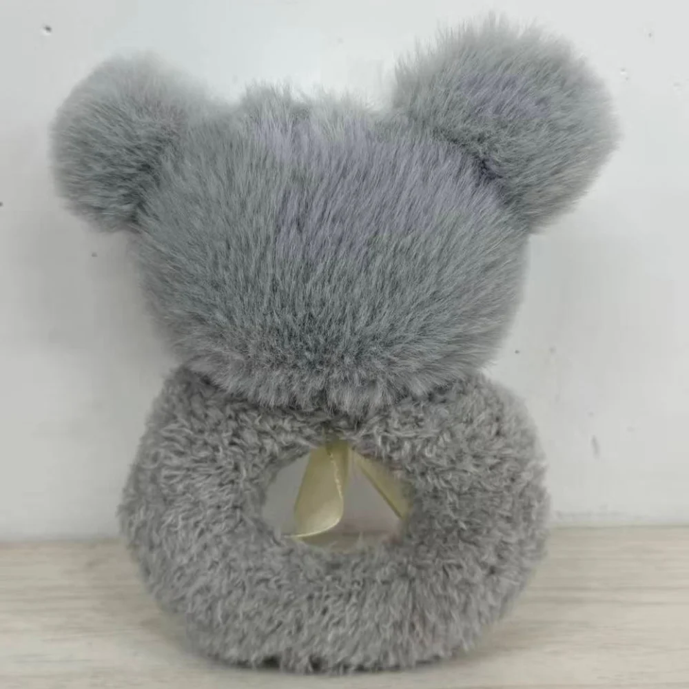 Cloveray 11 سنتيمتر تولد من جديد الطفل إكسسوارات دمي جرو دمية دب معصمه Kawaii أفخم الحيوان معصمه إكسسوارات دمي الديكور