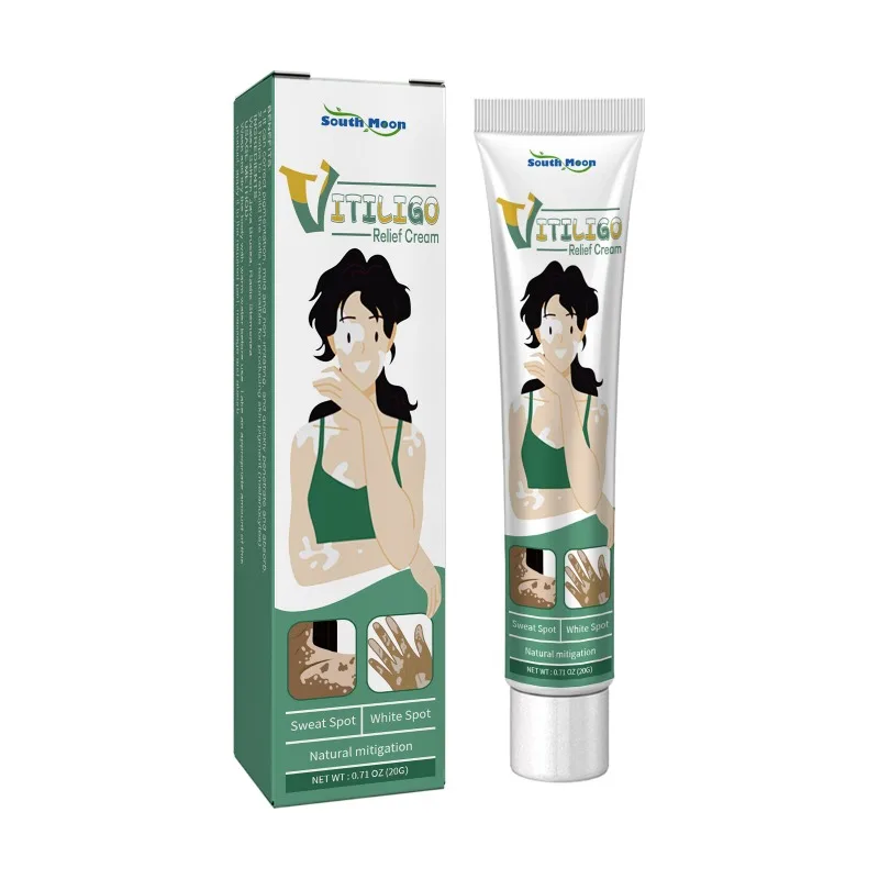 Ungüento de Vitiligo para eliminar eficazmente el Vitiligo, pomada de reparación Natural, elimina la tirita, manchas blancas, elimina el Vitiligo de la piel, cuidado de la piel, 20g