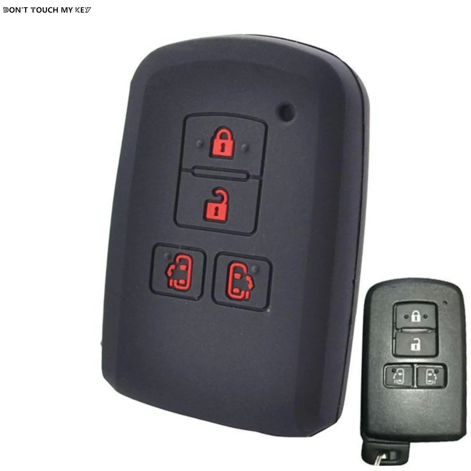 Silikonowe etui na kluczyk samochodowy do Toyoty Sienta Alphard Voxy Noah Esquire Harrier Cover Keyless Remote Fob Shell Jacket Sleeve Protector