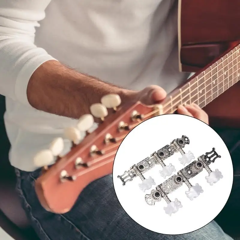 Vintage Classical Guitar Machine Head Tuners Left Right Hand Guitar Tunings Pegs Key for Acoustics Guitar Part view 5