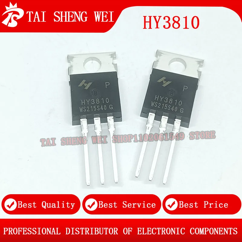 

10 шт. HY4008 HY4008P TO-220 80V 200A HY3810P HY3810 TO-220 180A 100V новый оригинальный