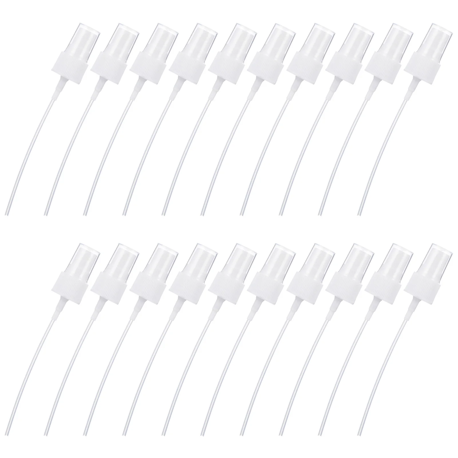 

20Pcs Bottle Spray Nozzles for Cleaning Perfumes Plant Sprays Food Safe Uniform Mist Eco Friendly Bottle Sprayer Nozzle