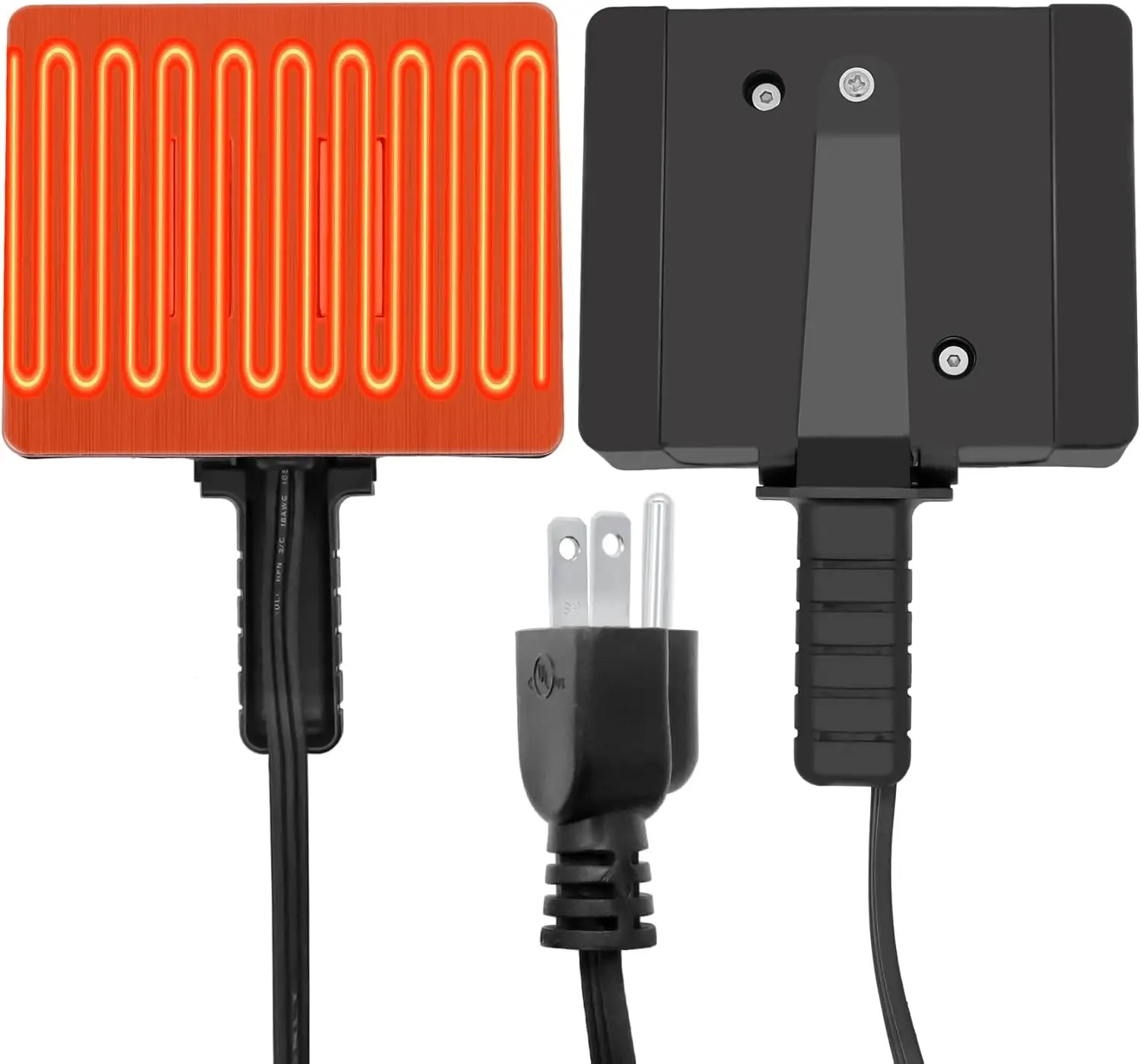 

300W Magnetic Engine Heater 1190X for Trucks, 120V Oil Pan & Engine Block Heating with Thermostat Control