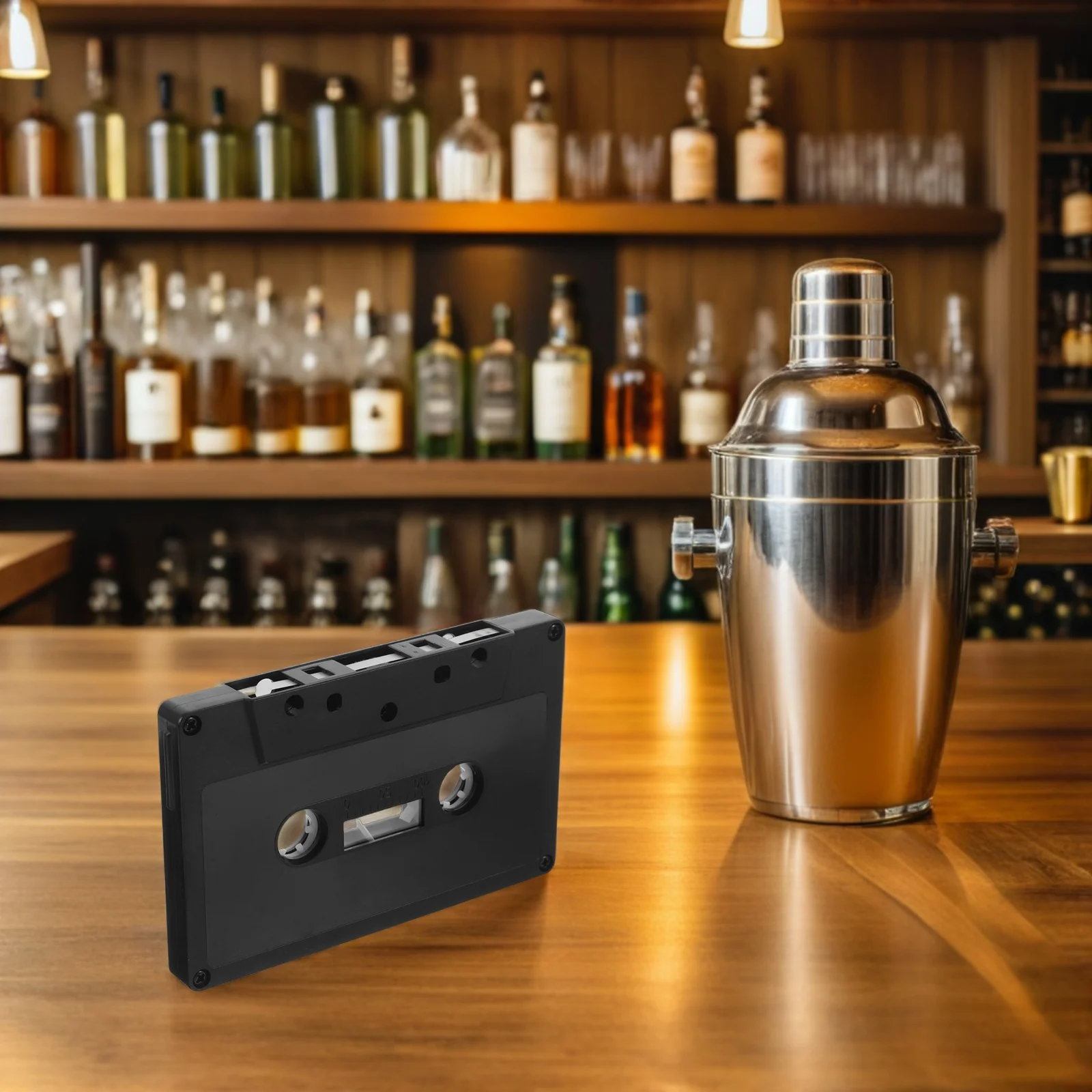 

2Pcs Vintage Cassette Tape Wall Decor Blank Audio Tapes DIY Handcraft Retro Design Home Studio Bar Music Party Supplies