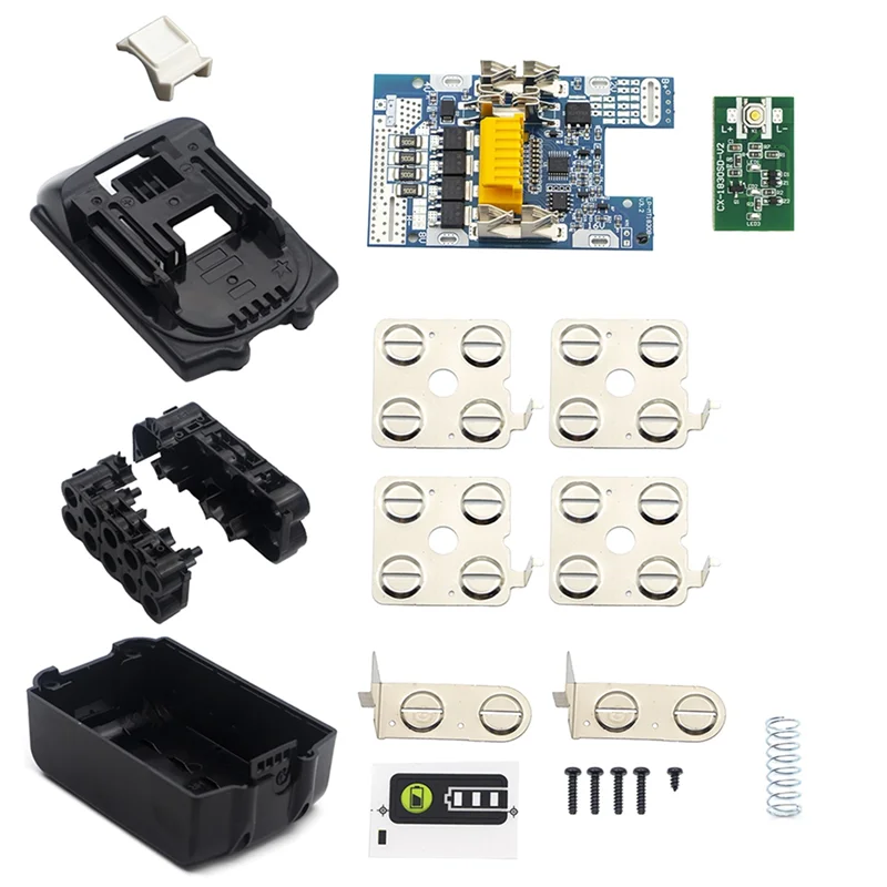 ABRS-18V リチウム電池 BL1830 リチウム電池ケース収納ボックス電動工具保護回路基板