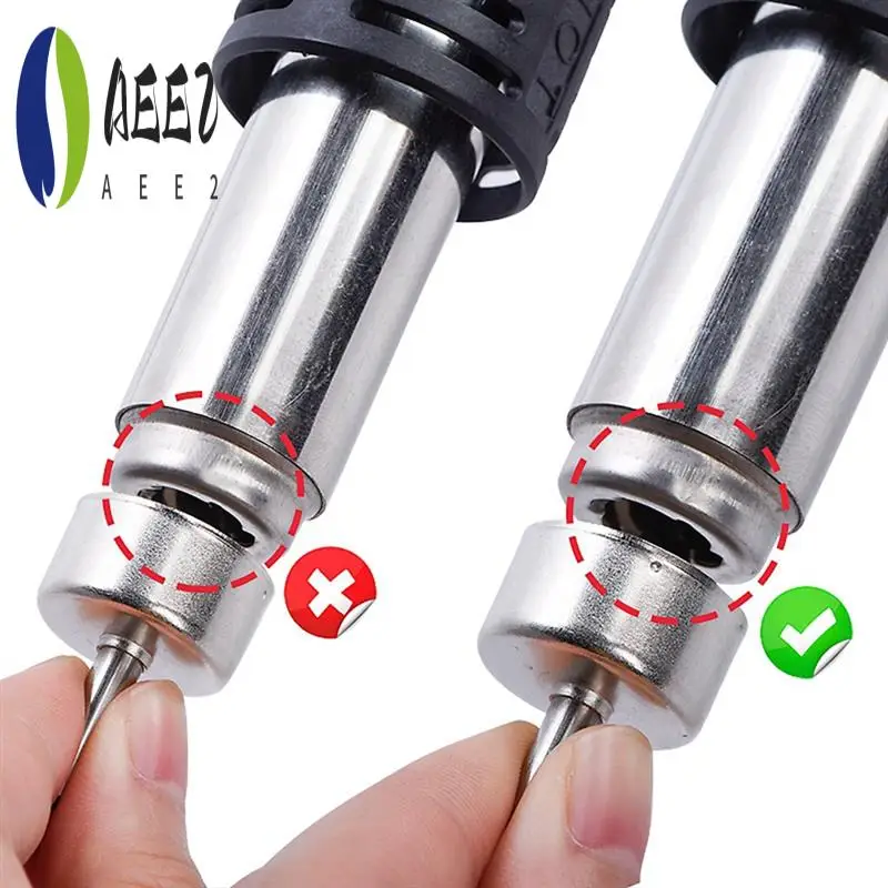 

AEE2-Soldering Station Mini Hot Air Gun Tool For Soldering, 700W Heat Blower Welding Repair Tool EU Plug