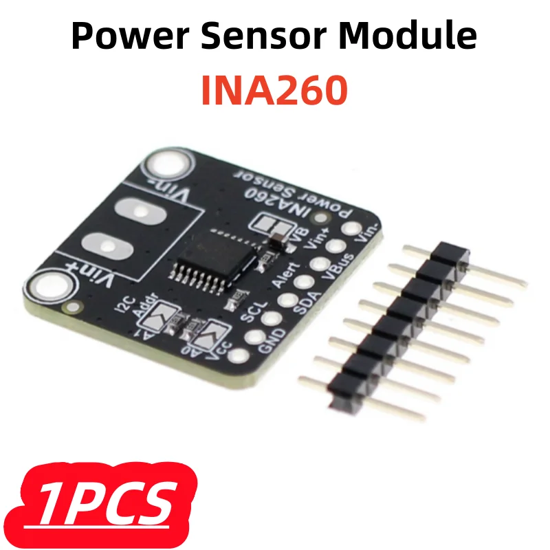 1Pcs/lot 100% New INA260 High or Low Side Voltage Current Power Sensor module Small size Description
